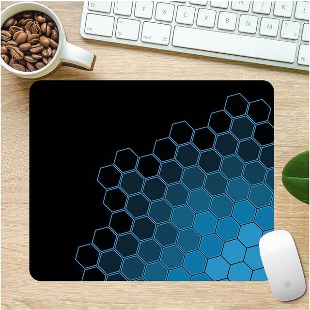 (a-5 Edge lock 18x22cm) 18x22cm Art Small Mouse Pad Cartoon Cute Green Illustration Gamer Cabinet Keyboard Desk Mat Computer Gaming Accessories Mousep
