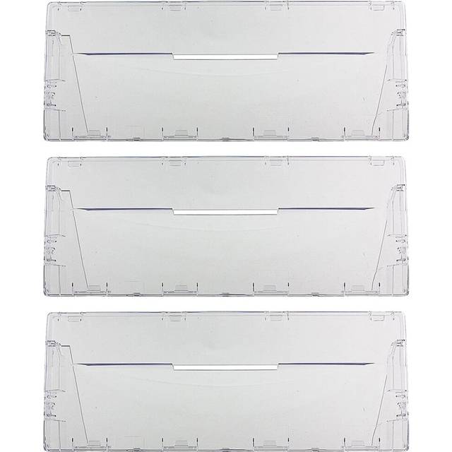 Plastic Drawer Flap Front Handle for ARISTON Fridge Freezer (Pack of 3)