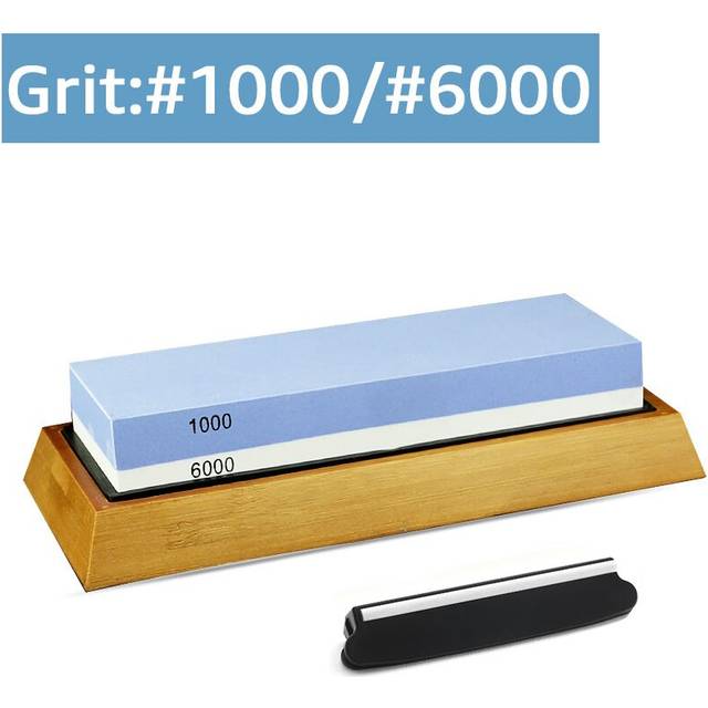 (a-1000 6000 set as pic) Knife Sharpener Whetstone Dual Side Girt Kitchen Sharpening Stone Grindstone Oilstone Honing Tool 240 600 800 1000 3000 6000