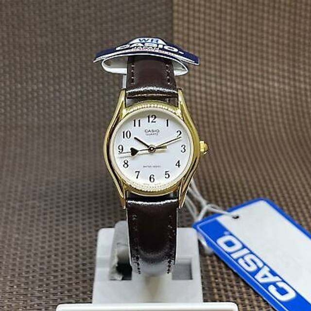 CaSio Ltp 1094q 7b5rdf  Ltp 1094q 7b5  Analog Sat Student Heart Second Hand Women S Leather Watch LTP-1094Q-7B5RDF