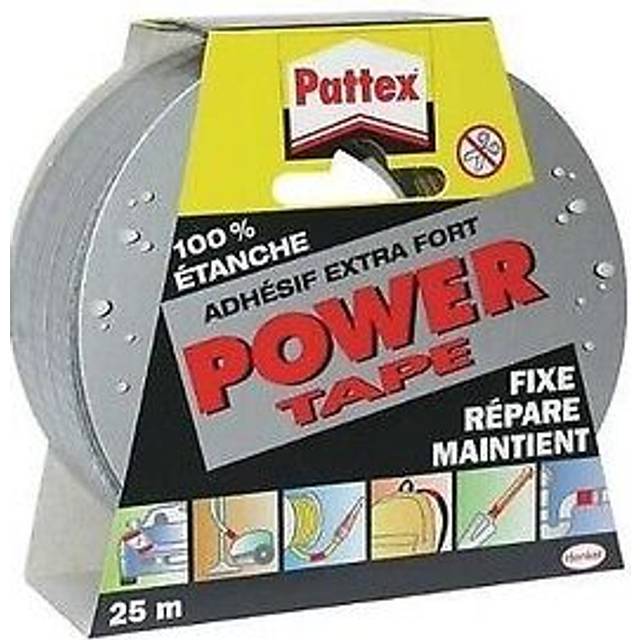 Silvertejp Power Tape | Pattex | 50mm x 25m | silver