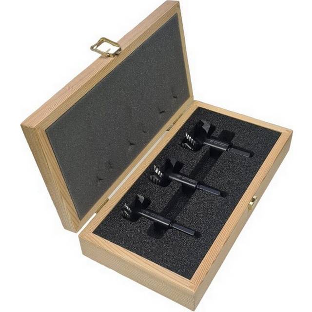 FAMAG 3PCS Bormax 2.0 Forstner Bit Set 40, 50, 60mm in Wooden Box, 1622530