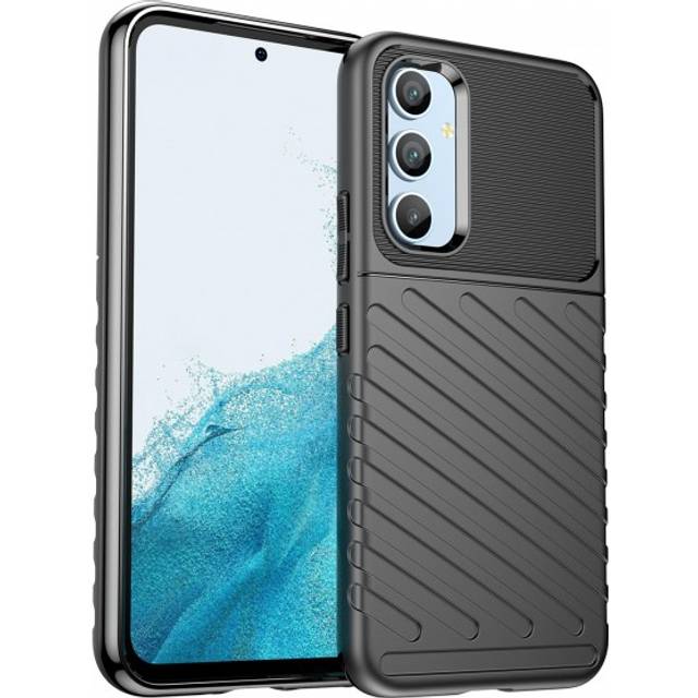 Galaxy A54 5G Skal Thunder Silicone Armor - Svart
