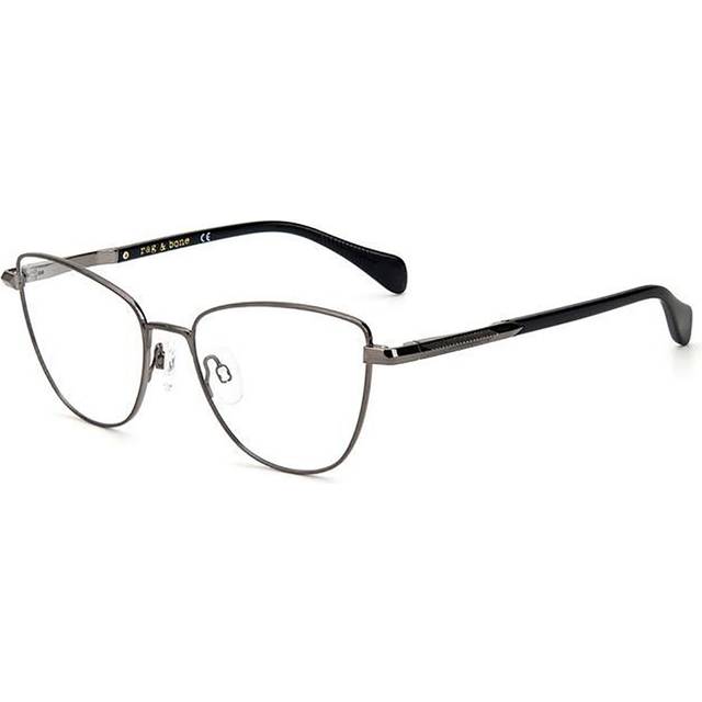 Rag & Bone Demo Cat Eye Ladies Eyeglasses RNB3037 0V81 53/17 - Grey (OS)