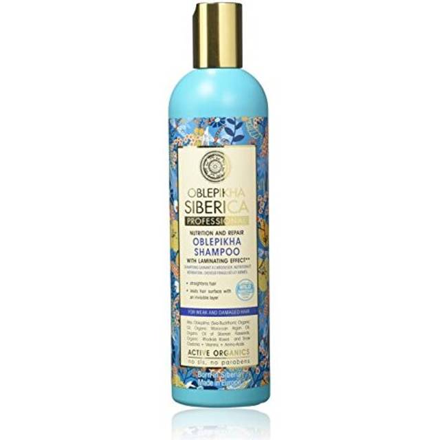 Professional Oblepikha Nutrition and Repair Shampoo for Weak and Damaged Hair