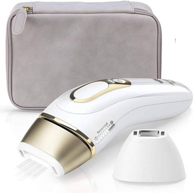 BRAUN Silk-expert Pro 5 PL5124 IPL Hair Removal System - White & Gold, Gold,White