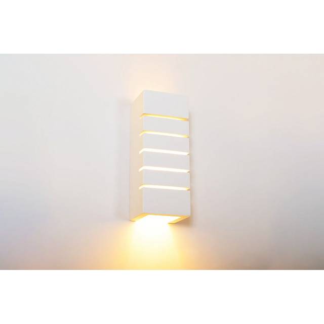 Integral Paintable Gypsum Rafina Wall Light