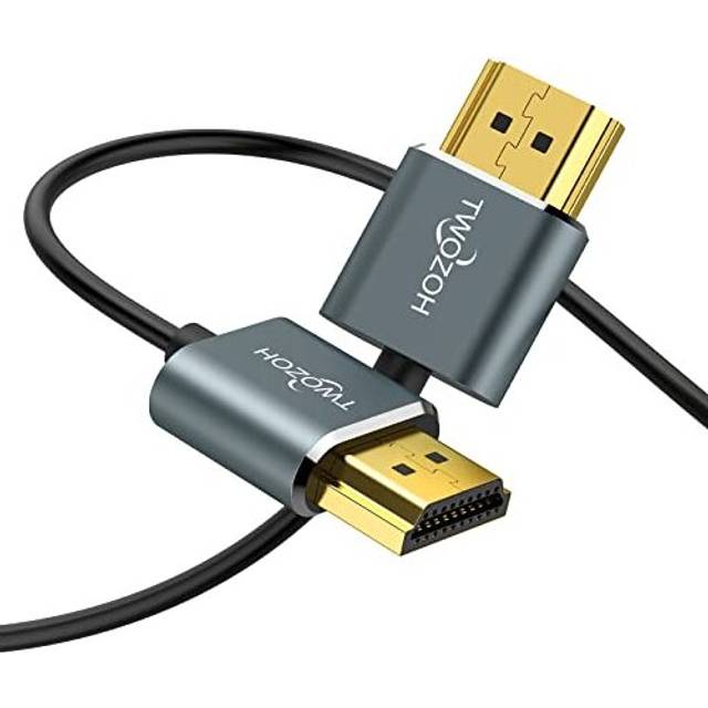 Ultra-Thin HDMI to HDMI Cable 3M, Hyper Slim HDMI 2.0 Cable, Extreme Flexible 4K HDMI Cord Support 3D/4K@60Hz, 2160P, 1080P