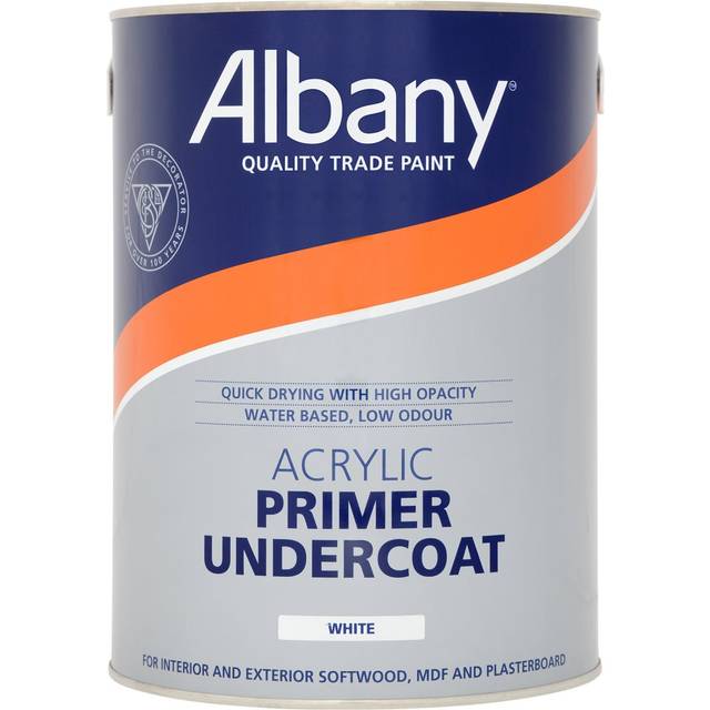 Albany - Acrylic Primer Undercoat White 5L