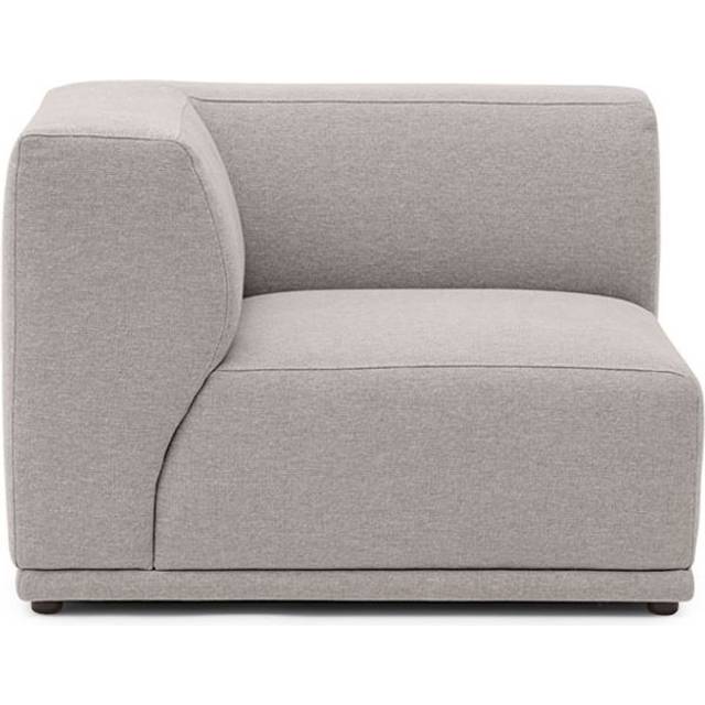 Muuto - Connect Soft Modular Sofa - Modules - Modulär soffa - Corner (F) - Clay 12 - H: 69 x W: 99 x D: 99 x SH: 40 cm