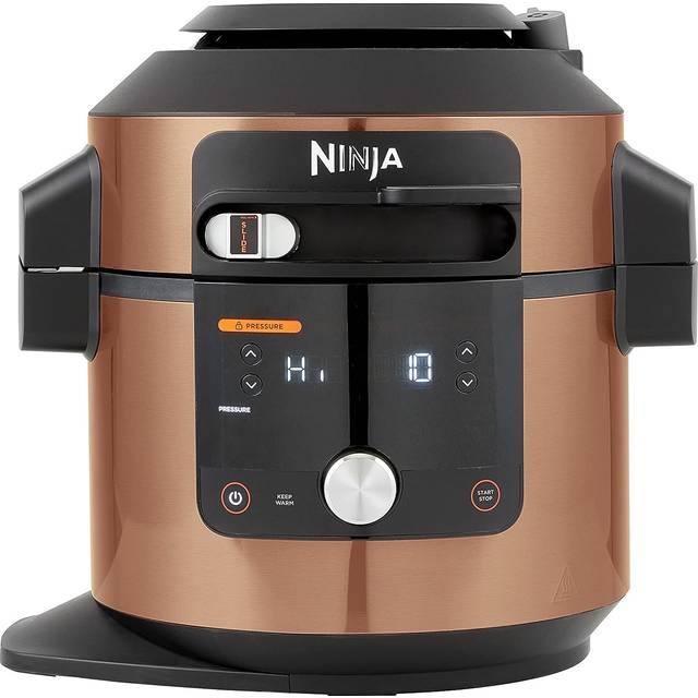 Ninja Foodi MAX 14-in-1 SmartLid Multi Cooker, 7.5L Electric Pressure Cooker & Air Fryer, Combi-Steam, Slow Cook, Bake, Grill