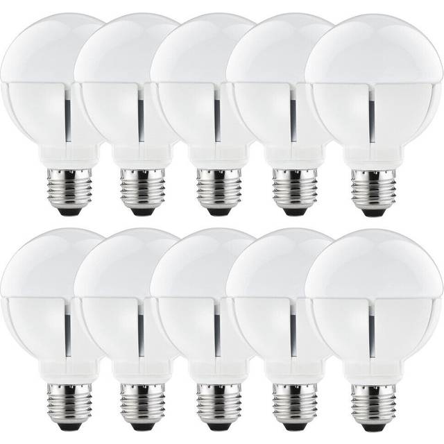 10 x paulmann led premium globe g80 12w = 60w e27 opal warm white 2700k dimmable