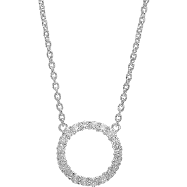 Sif Jakobs Biella Grande Halsband Silver SJ-C338-1-CZ - Dam - 925 Sterling Silver (45 cm)