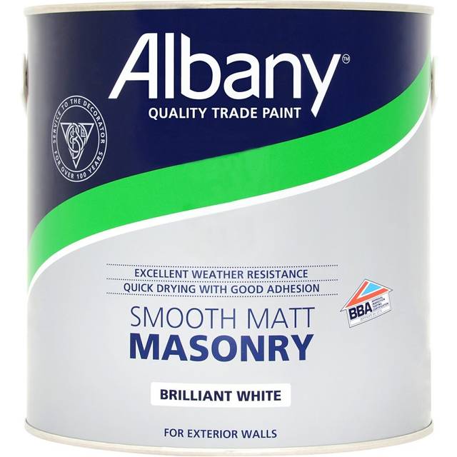 Albany - Smooth Masonry Brilliant White 2.5L