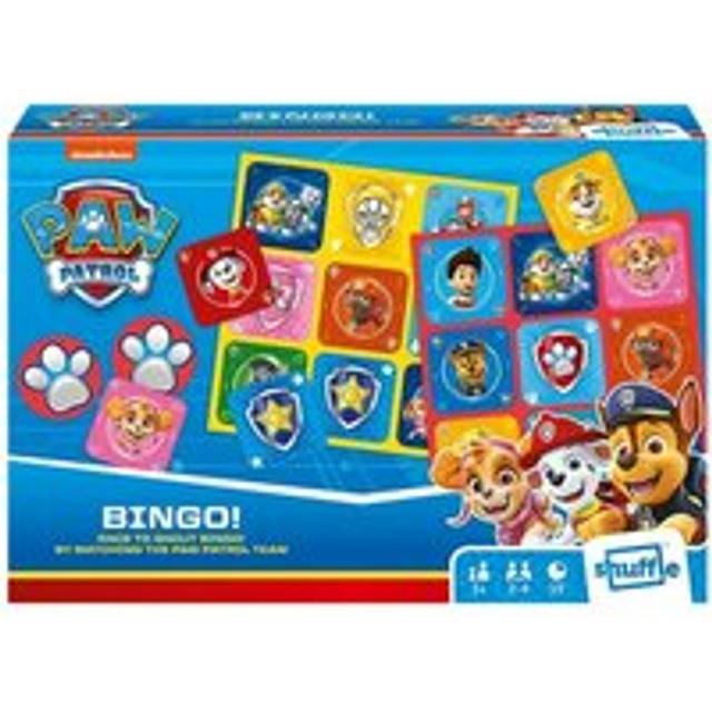 Paw Patrol | Official Bingo Game | Number Learning Game | Ages 3+