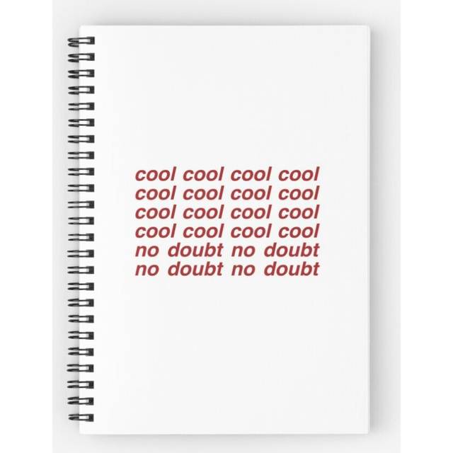 Spiral Notebook Brooklyn Nine-Nine - Cool Cool Cool Cool A5 120 Pages