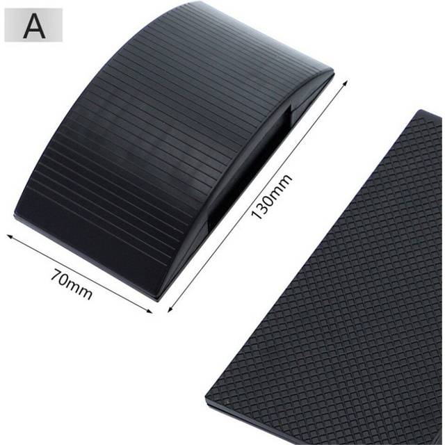 (70mm*130mm) Hand Sanding Block Sandpaper Pad Hand Grinding Polishing Block Sandpaper Bracket for Metal Woodworking
