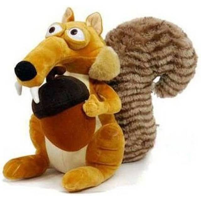 Funny Cute Animal Doll Ice Age 3 SCRAT Squirrel Stuffed Kids Plush Toy Decorations Birthday Gift Anti-wrinkle Pillow for Child