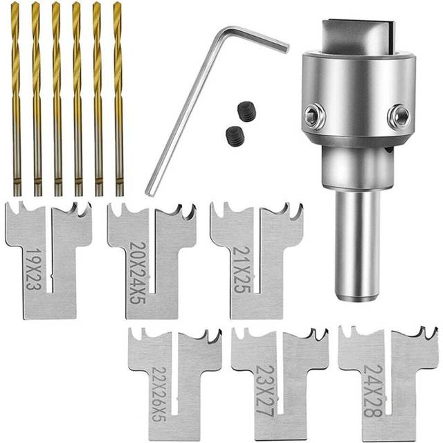 (L) 16-24mm Woodworking Bead Drill Bits 10mm Shank Milling Cutter Wooden Ball Car Router Bit Tool