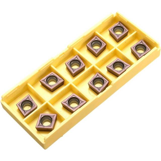 10pcs CCMT09T304 VP15TF CCMT32.51 Carbide Insert Cutter for Turning Tool Holder