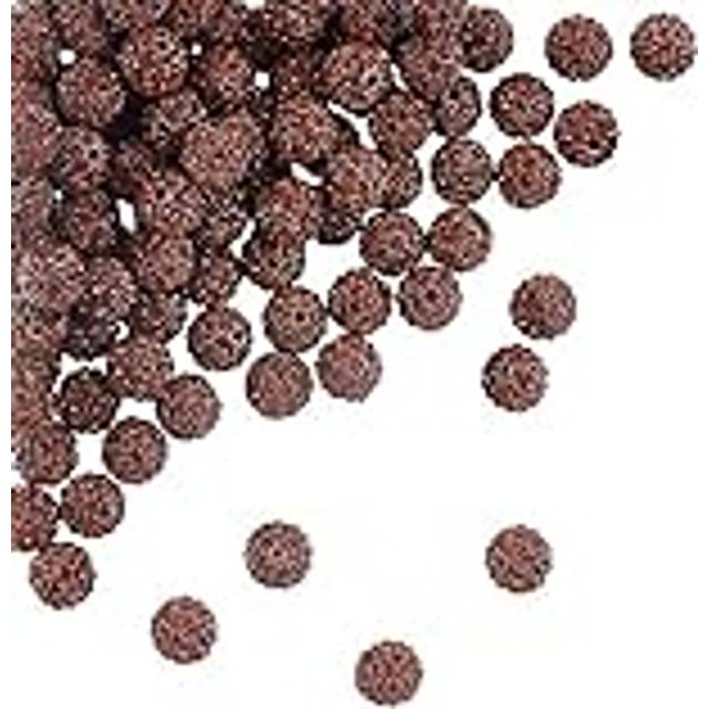 PH PandaHall 100pcs Rhinestone Clay Beads  10mm Pave Disco Ball Clay Beads Polymer Clay Beads Rhinestones Crystal Diamond Beads