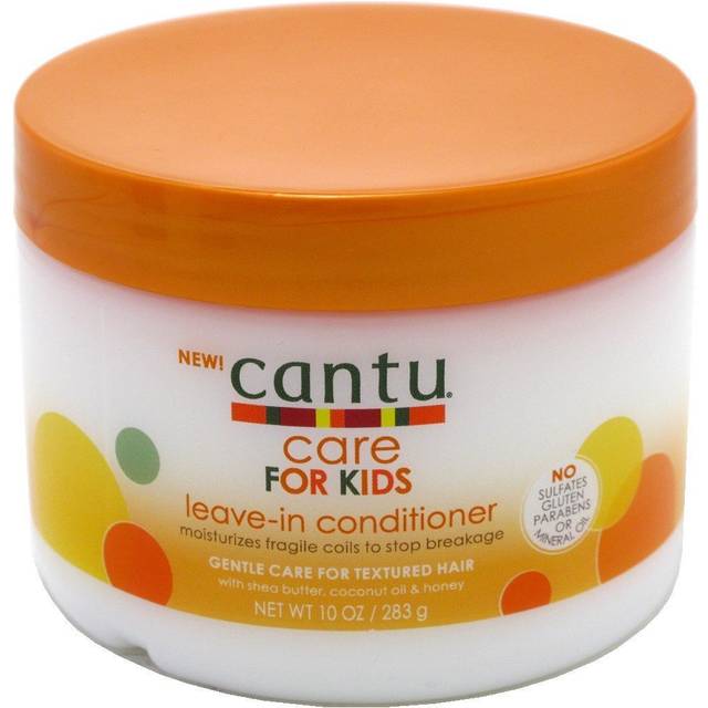 cantu care For Kids Leave-In conditioner 10 Ounce Jar (295ml) (3 Pack)