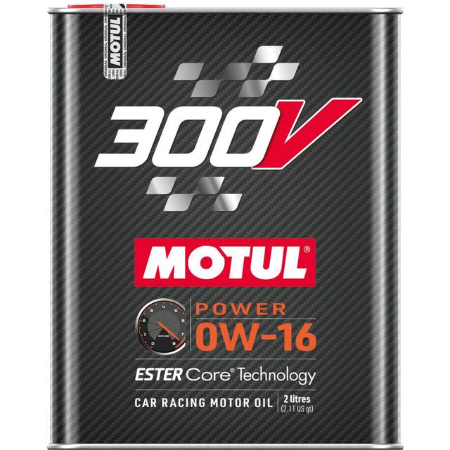 Motul 300V Power Synthetic Motorsport Engine Oil - 2 Litre, 0W16