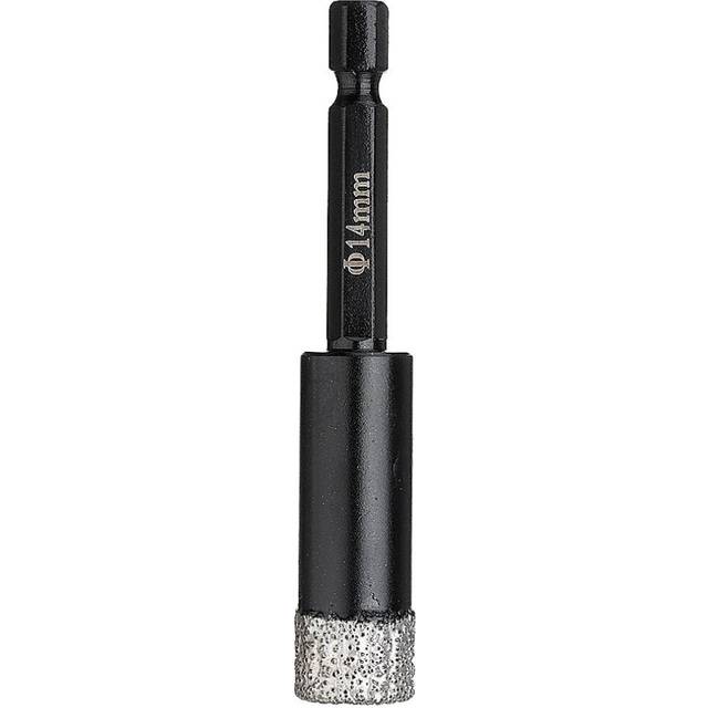 (14mm) 6-14mm Vaccum Brazed Diamond Dry Drill Bits Hole Saw Cutter for Granite Marble Ceramic Tile Glass Dry Cutting
