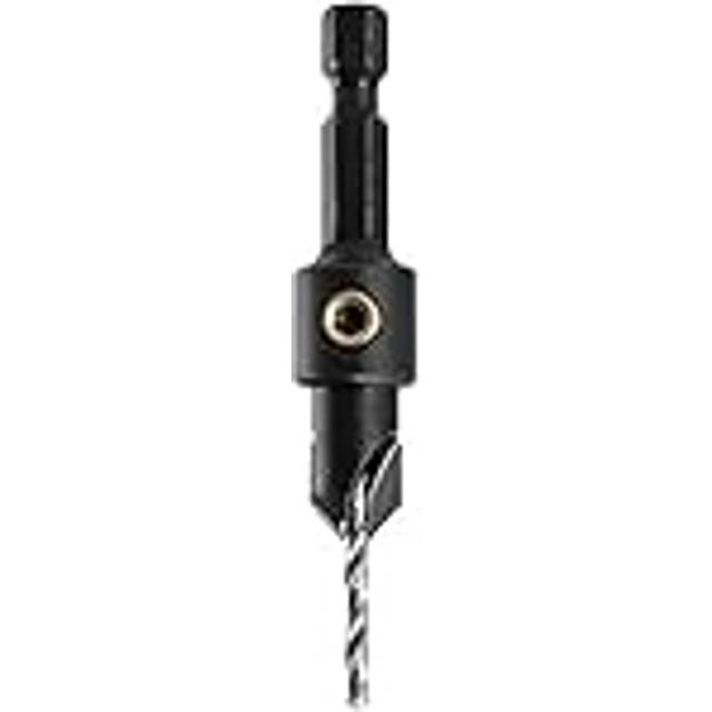 Trend SNAP/CS/6TC Tungsten Carbide Tipped Countersink-9.5mm Diameter for No6 Gauge Screws, Silver