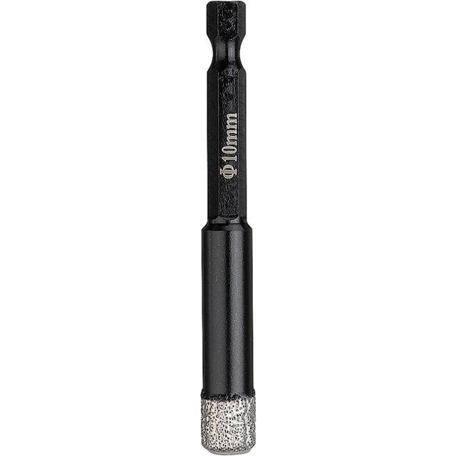 (10mm) 6-14mm Vaccum Brazed Diamond Dry Drill Bits Hole Saw Cutter for Granite Marble Ceramic Tile Glass Dry Cutting