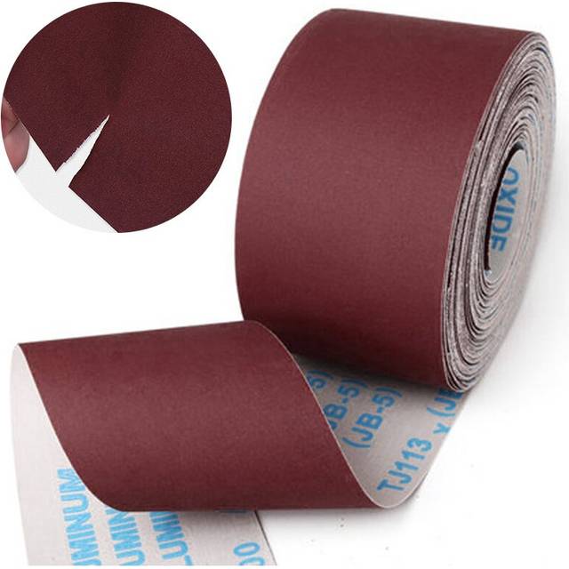 Polishing Sandpaper Grit Emery Cloth Roll For Grinding Tools Metalworking Dremel Woodworking Abrasive Tools