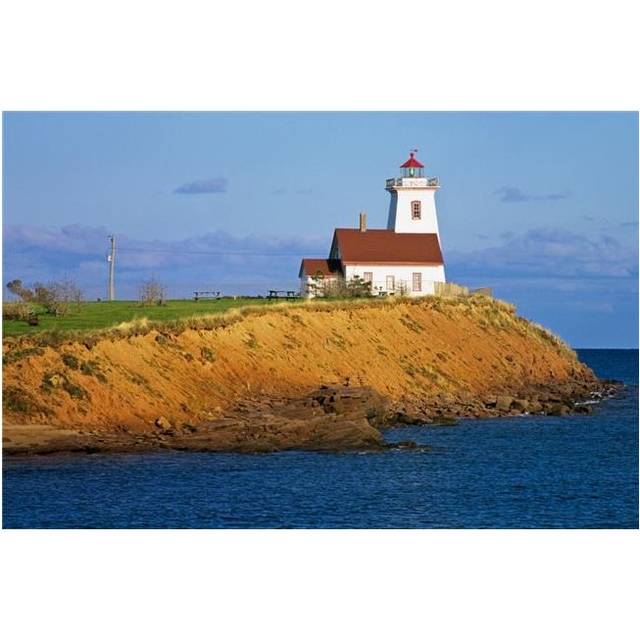 Lighthouse On Prince Edward Island Canada Poster Print by Bilderbuch, 18 x 11