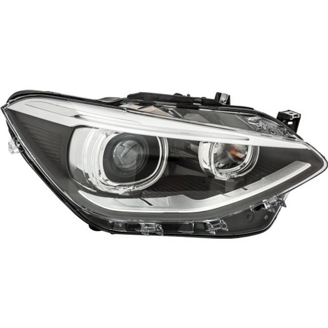 HELLA Strålkastare 1LL 010 741-581 Höger LED, PY21W, D1S Bi-Xenon, LED 12 för vänstertrafik BMW: 1 Hatchback