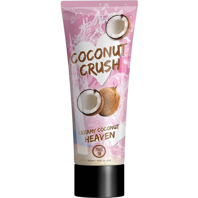 Power Tan Coconut Crush Sunbed Tanning Lotion Cream Accelerator 250ml