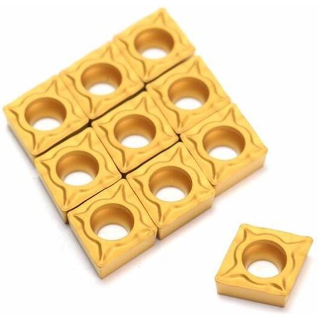 10pcs Carbide Insert Titanium Coated Carbide Blade Cutter