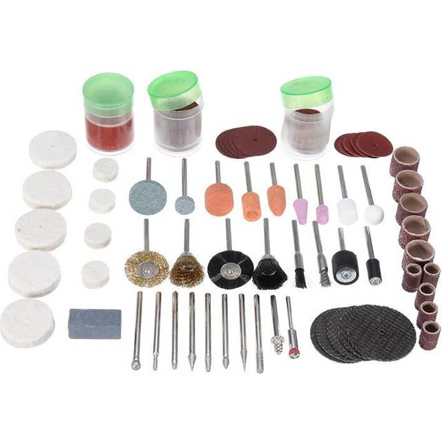164pcs 1/8 Inch Shank Rotary Tool Accessories Set Polishing Cutting Grinding Bits for Dremel