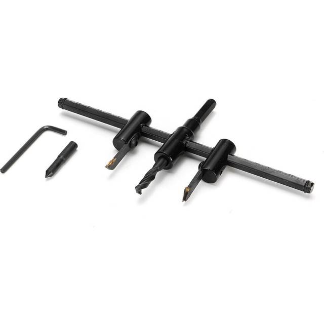 (120mm) 40-120/200/300mm Adjustable Circle Hole Cutter Wood Drywall Drill Bit Saw Round Cutting Blade