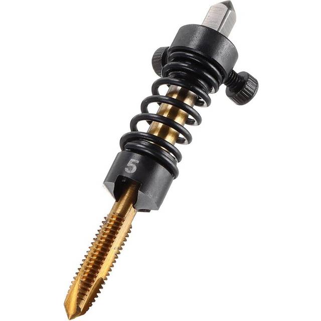(#5) HSS Deburring Tap Chamfer Tool Tapping Chamfering Burr Removal Tools Screw Tap