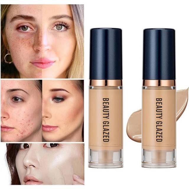 6ML Matte Hydrating Face Liquid Foundation Long-lasting Whitening And Concealer Foundation Cream Makeup Cosmetic Maquiagem Hot