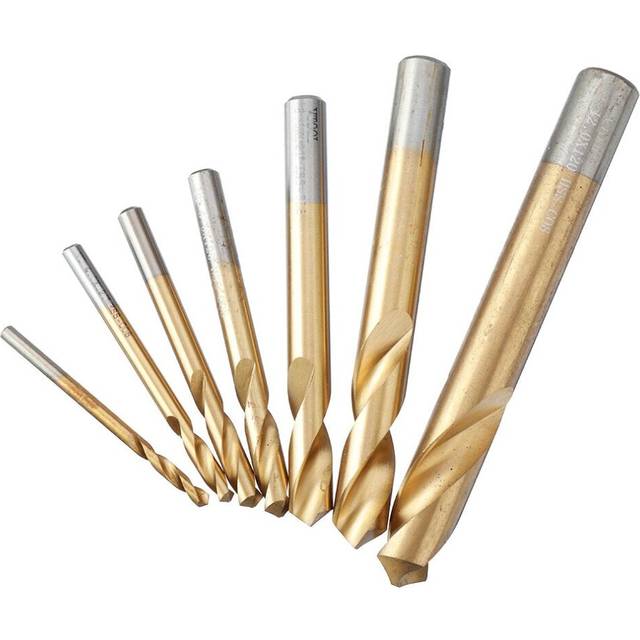 7pcs 3-12mm Spot Drill 120 Degree Titanium M42 Cobalt Chamfer Drill Location Center Bit Guide Chamfering Tools