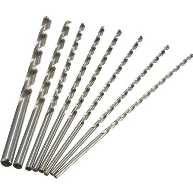 () 4mm To 10mm Diameter Extra Long HSS Auger Twist Drill Bit Straigth Shank 200mm