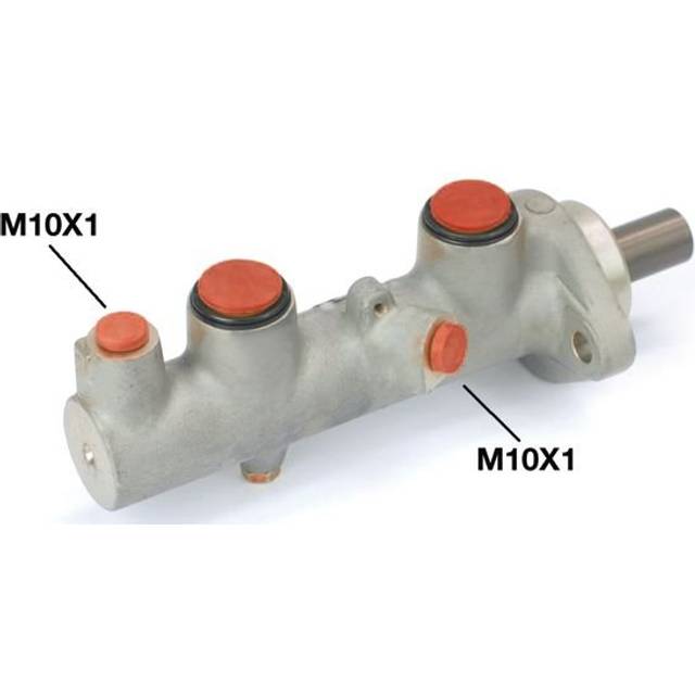 BOSCH Huvudbromscylinder 0 986 480 871 2 23,81 utan bromsvätskebehållare Aluminium M 10 x 1