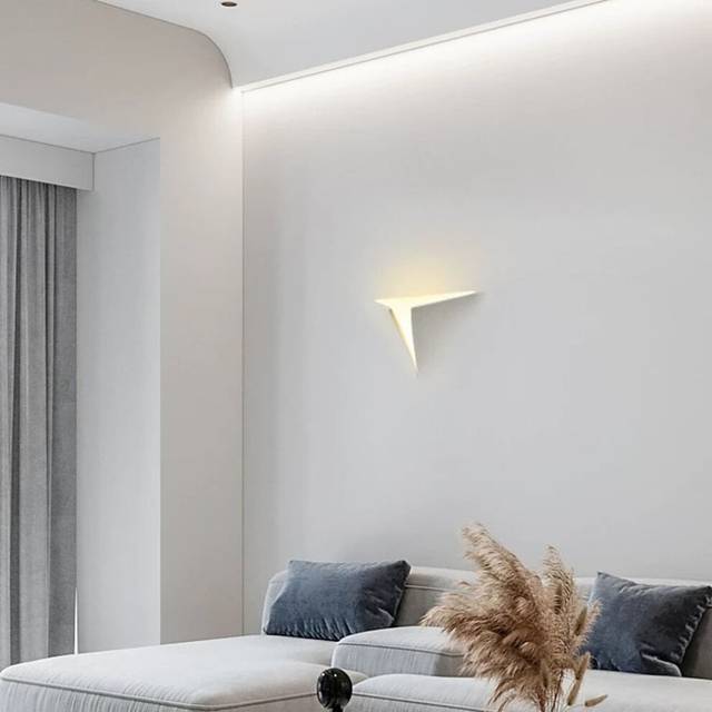 LED Wall Sconces Dimmable Indoor Rotatable Strip Design Wall Light Fixtures for Bedroom Bathroom Hallway Doorway Stairway 110-240V