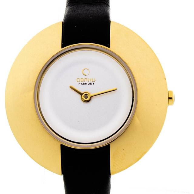 Obaku denmark watch v135lgirb luxury flat stainless designer watch