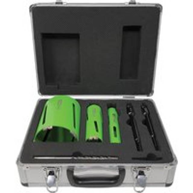 Coreplus - CORDCDKIT7 DCDKIT7 Diamond Dry Core Drill Bit Set, 7 Piece CORDCDKIT7