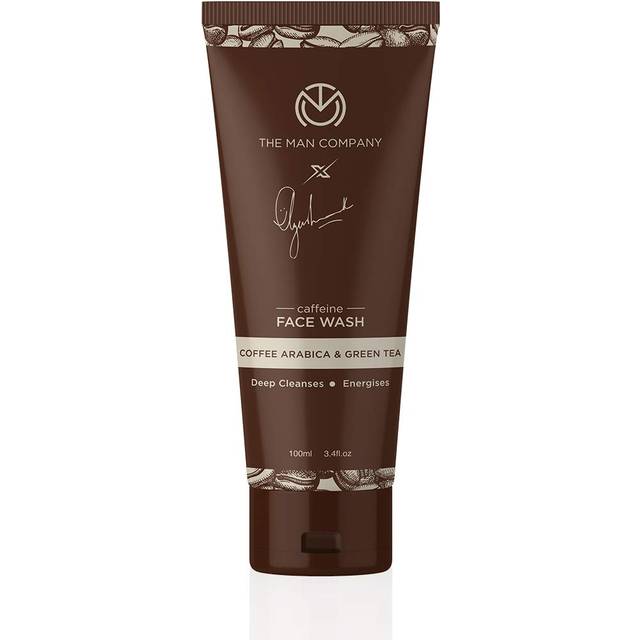 The Man Company Coffee Face Wash with Coffee Arabica & Green Tea Extracts, Deep Cleanser, Dirt Removal, Soothes Skin, 100Ml
