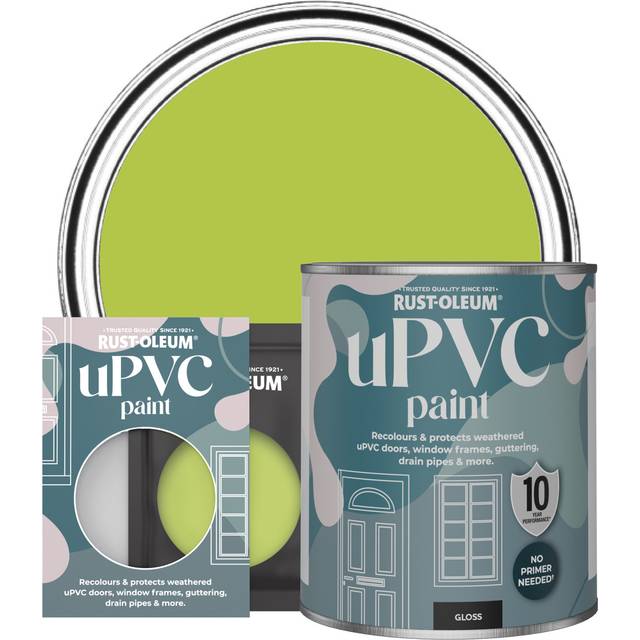 Rust-Oleum uPVC Paint, Gloss Finish - KEY LIME - 10ml - Green