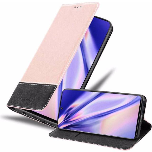 (ROSÃ GOLD SCHWARZ, Samsung Galaxy NOTE 10) Cadorabo Case for Samsung Galaxy NOTE 10 Cover Book Wallet Protection PU Leather Flip Magnetic Etui