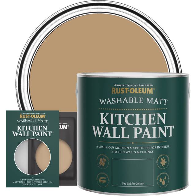 Rust-Oleum Kitchen Wall & Ceiling Paint - Fired Clay - 10ml - Orange