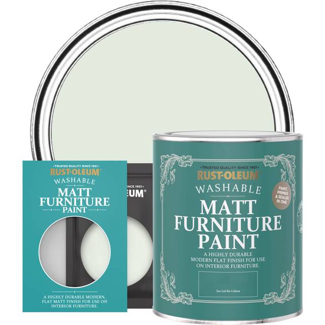 Rust-Oleum Matt Furniture Paint - SAGE MIST - 10ml - Green